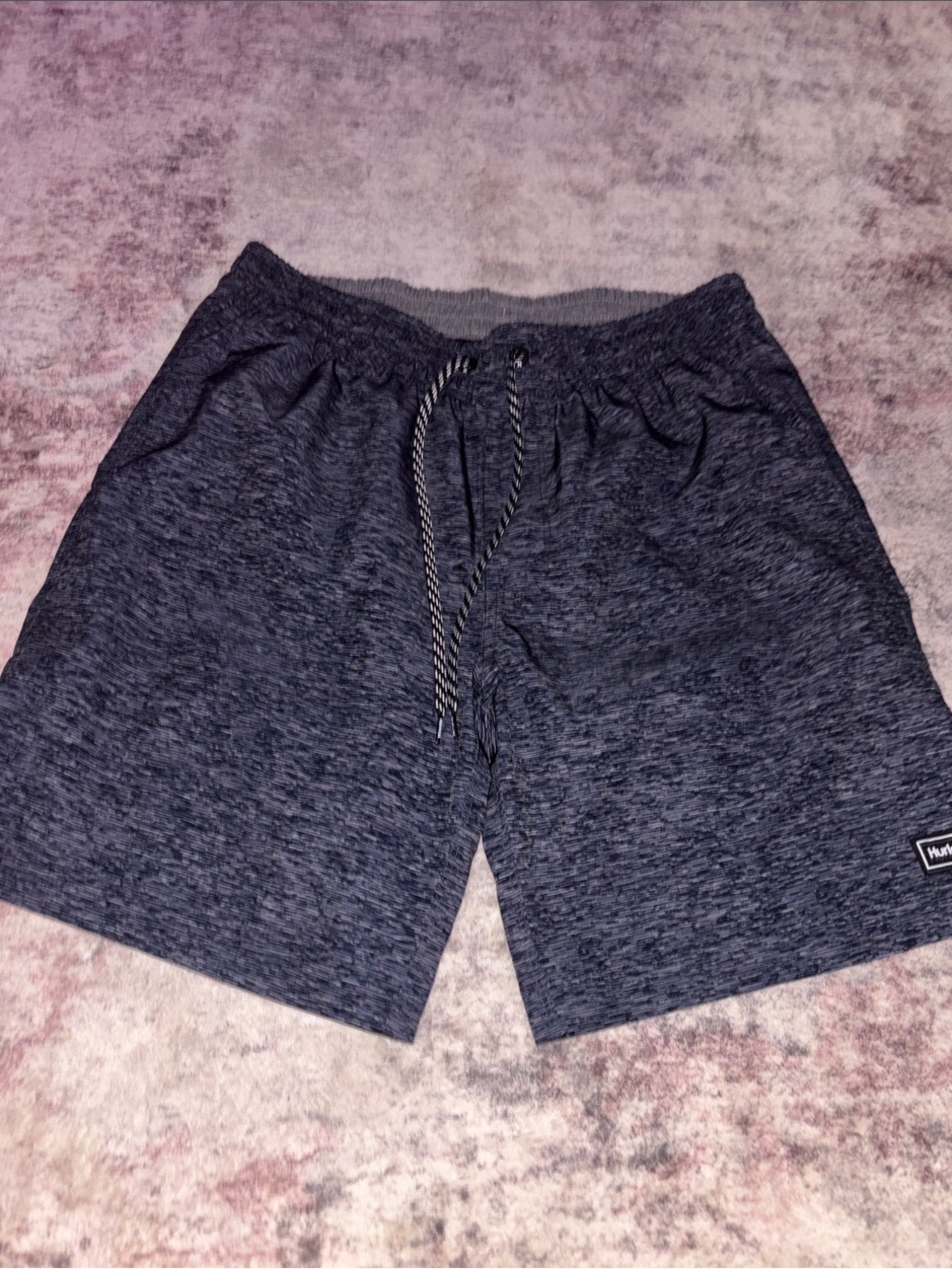 Medium Mens Hurley Athletic Drawstring Shorts